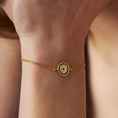 yuvarlak gözlü bilezik