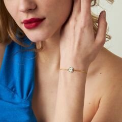 yuvarlak gözlü bilezik