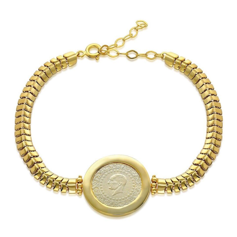 çeyrek balıksırtı zincirli bilezik