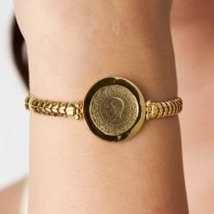 çeyrek balıksırtı zincirli bilezik