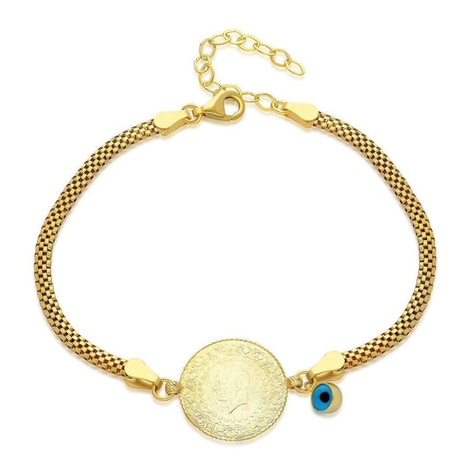 çeyrek çubuk zincirli tılsımlı bilezik