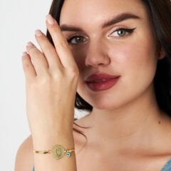 çeyrek çubuk zincirli tılsımlı bilezik