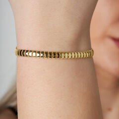 balıksırtı desenli bileklik