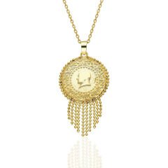 çeyrek püsküllü kolye ucu