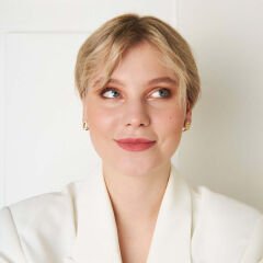 iki sıra taşlı oval küpeler