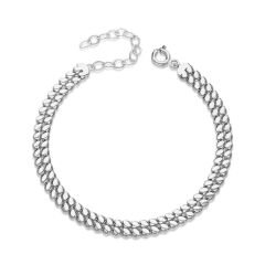 çift ​​sıralı pullu bileklik