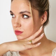 iki zirkonyum yüzük