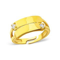 iki zirkonyum yüzük