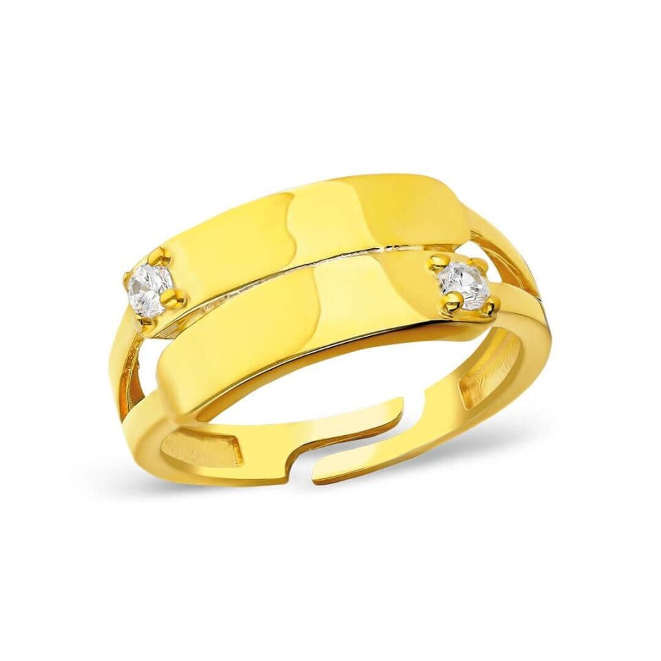 iki zirkonyum yüzük