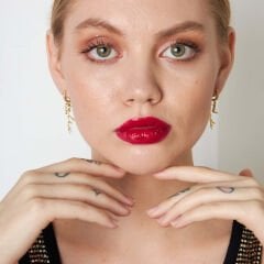 Zirkon harfli isim küpeleri