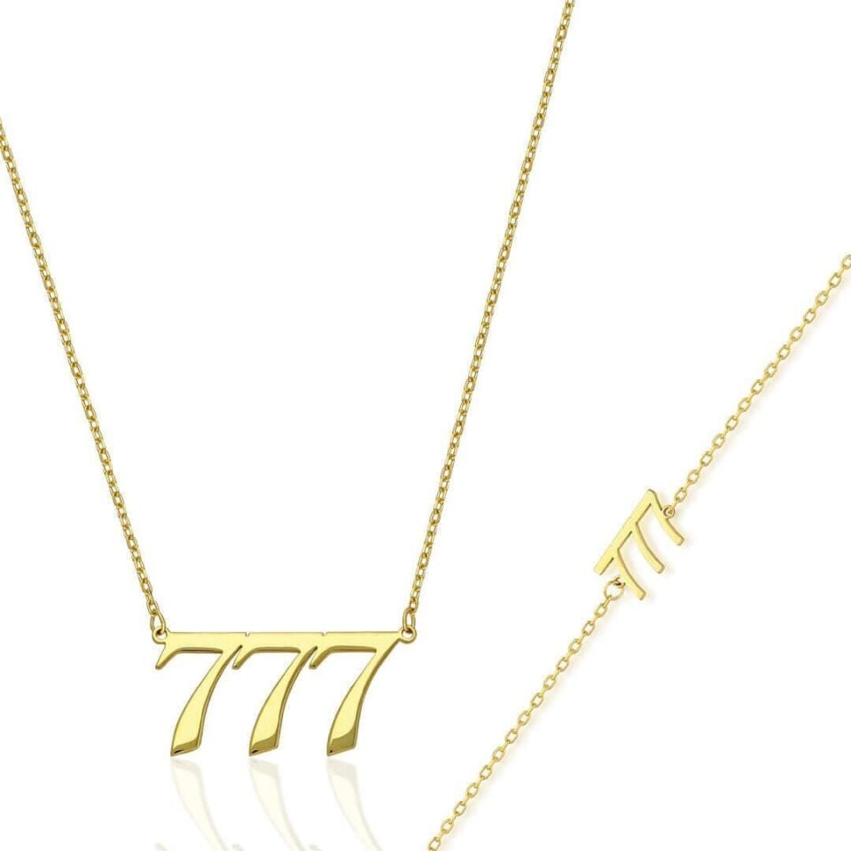 Mucize Melek Sayı Seti - 925 Ayar Gümüş