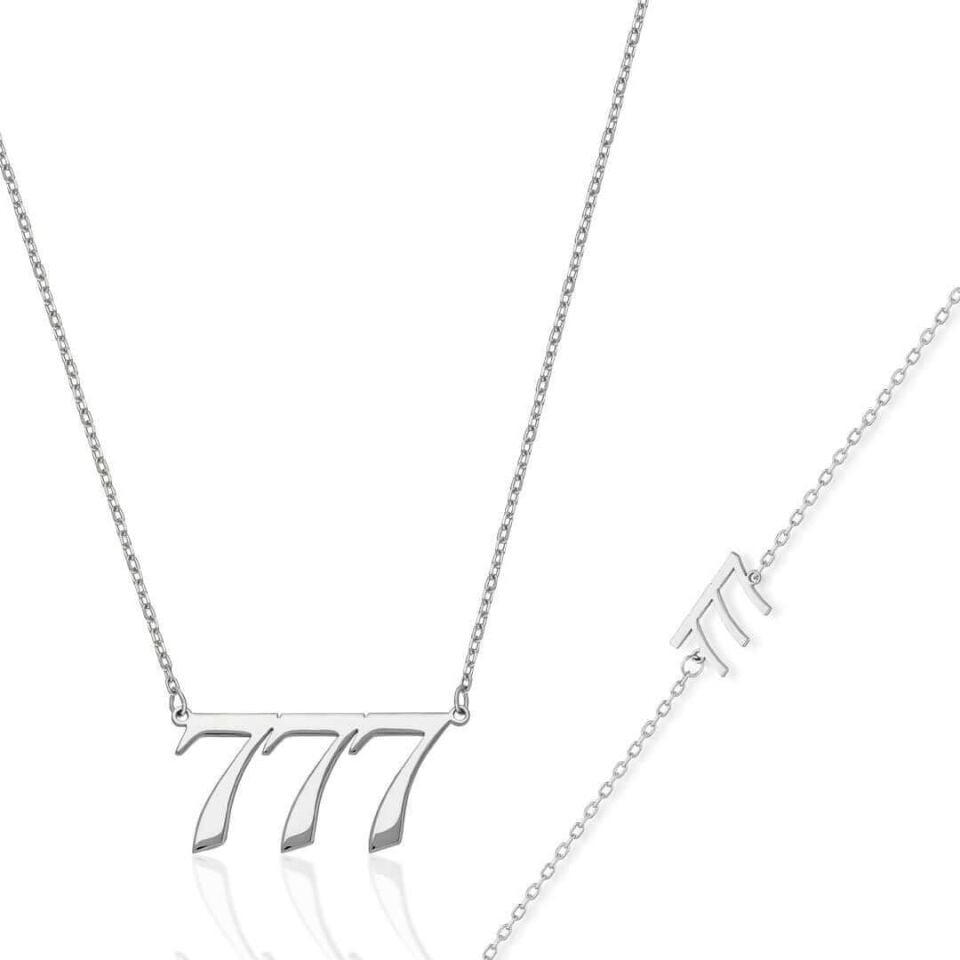 Mucize Melek Sayı Seti - 925 Ayar Gümüş