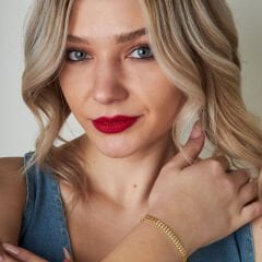 su damlası zincir bilezik