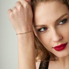 renkli taşlarla su yolu bileziği