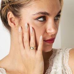 ardıç-zirkonya yüzük