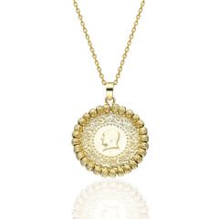 dorikalı çeyrek kolye