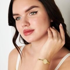 zincirli çeyrek bilezik