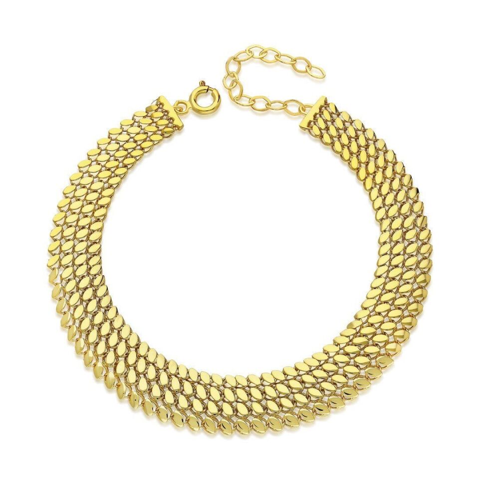 vierreihiges-paillettenkol bandı