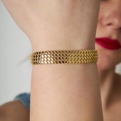 vierreihiges-paillettenkol bandı