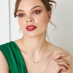 melek kanatlı sonsuzluk kolyesi