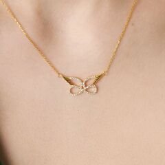 melek kanatlı sonsuzluk kolyesi