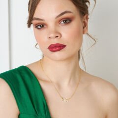 melek kanatlı sonsuzluk kolyesi