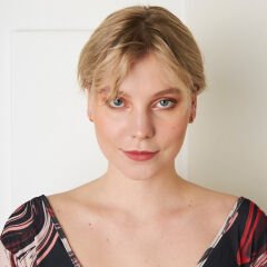 taş sıralı günlük halka küpeler