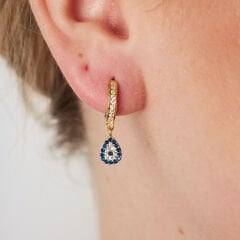 bosem görünümlü sarkıt küpeler