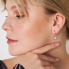 bosem görünümlü sarkıt küpeler