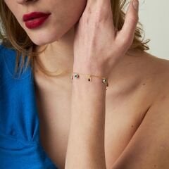 bosem gözlü damla bilezik