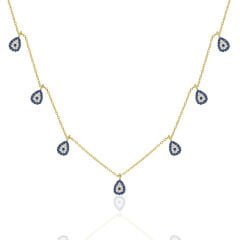 kötü göz damlası kolyesi