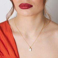 baget taşlı trend kolye