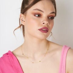 tifany-renkli-taşlı-zincir-kolye