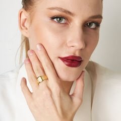 dört sıra taşlı saman yüzük