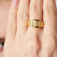 klasik tokalı hasır yüzük