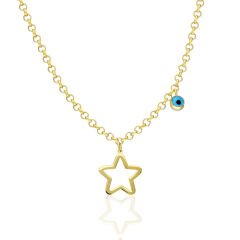 yıldız model kolye