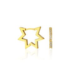 taşlı yıldız küpeler