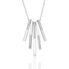 taşlı çubuk kolye