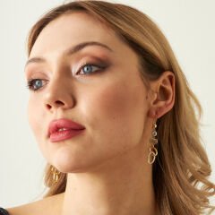 uzay yolu-taşlı-sarkan-küpeler