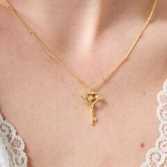 kalpli yalnız anahtarlık