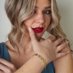 çıtçıtlı kalın bilezik