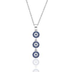 sıralı düşen nazar kolyesi