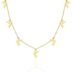 sıralı yunus kolyesi