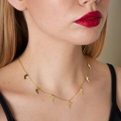 sıralı yunus kolyesi