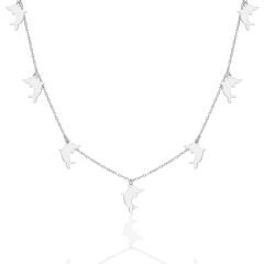 sıralı yunus kolyesi