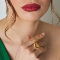 yan kalp kolye modeli 2