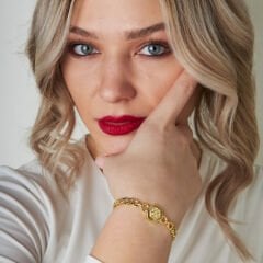 altıgen zincir bilezik