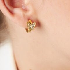 schmetterlingsring-ohrringe