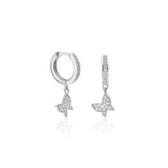 schmetterlingsohrringe