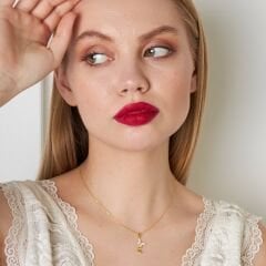 kelebek kolye - uçtan uca